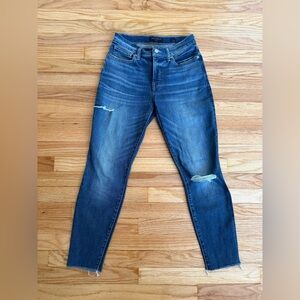 Lucky Brand Women's Dark Blue Skinny Jeans